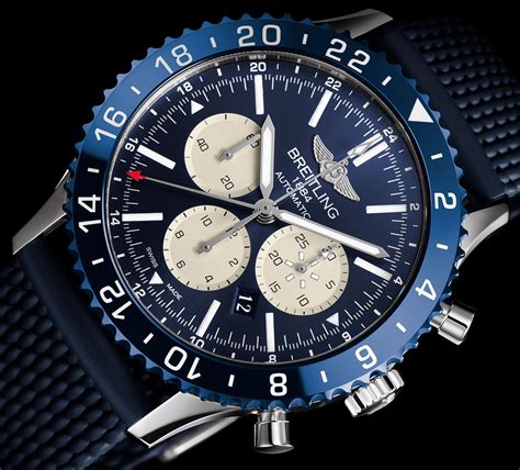 breitling chronoliner blue review|breitling chronoliner limited edition.